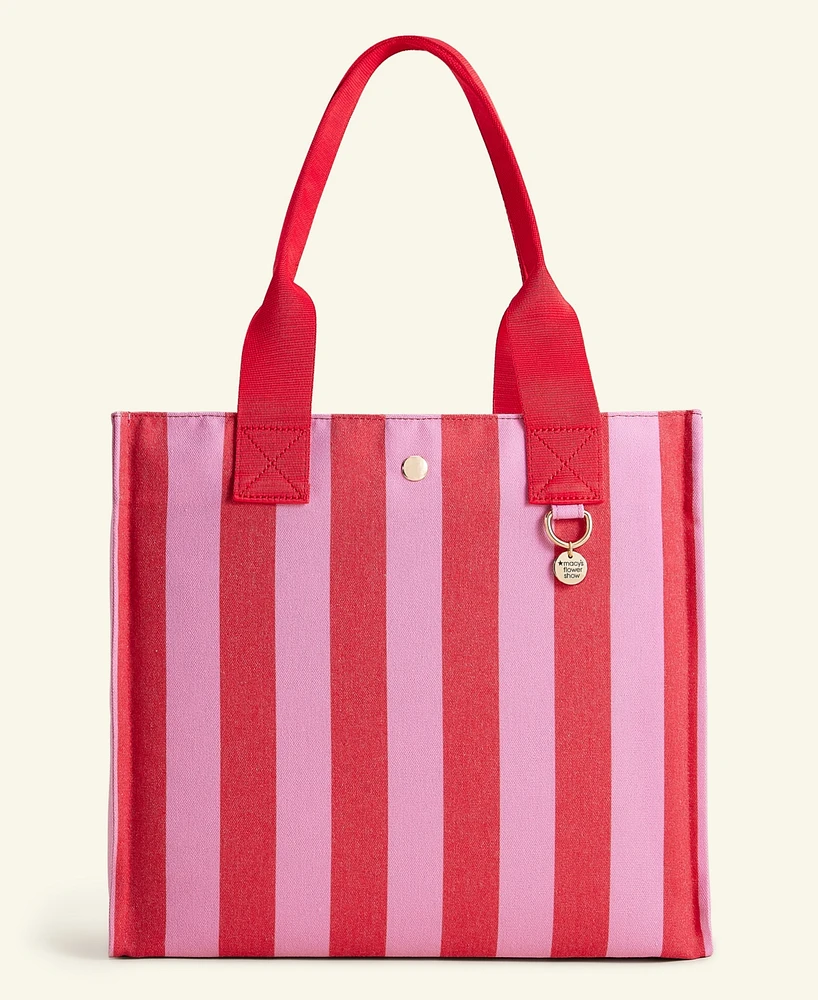 Macy's Flower Show Printed Canvas Tote, Exclusively at