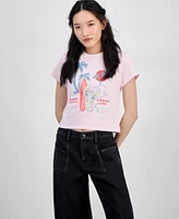 Disney Juniors' Beach Life Stitch Graphic T-Shirt