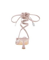 BCBGeneration Women's Imerez Ankle Wrap Kitten Heel Sandals