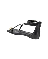 BCBGeneration Women's Kline Crisscross Toe Ring Flat Sandals