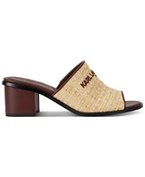 Karl Lagerfeld Paris Women's Harford Open Toe Mule Sandals