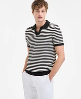 Tommy Hilfiger Men's Short-Sleeve Stripe Polo Shirt