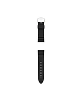 Fossil Men's Black Silicone Band, 24mm