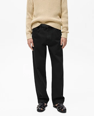 Mango Men's Eu Loose-Fit Jeans