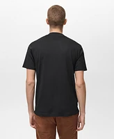 Mango Men's Slim-Fit Comfort Stretch T-Shirt