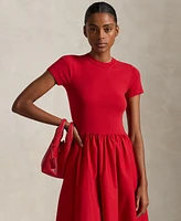 Polo Ralph Lauren Women's Cotton Short-Sleeve Dress