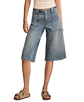 Lucky Brand Women's Denim Culottes