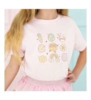 Sweet Wink Toddler Girls Groovy Chick Easter Short Sleeve T-Shirt