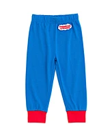 Thomas & Friends Little Boys Pajama Shirt Pants and Slippers 3 Piece