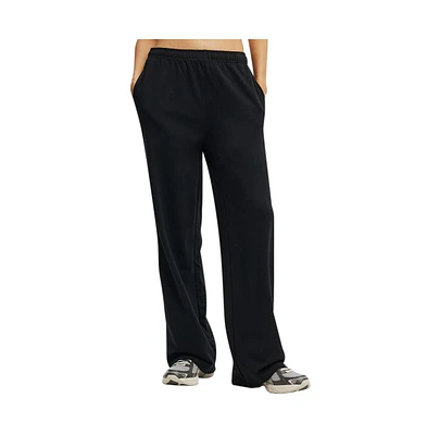 Cotton On Women's Lightweight Fleece Straight Leg Sweatpant