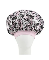 Disney Minnie Mouse All-Over Print Pink Satin Bonnet