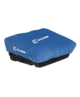 Clam 8073 Outdoor Portable Fish Trap Ice Fishing Travel Cover w/ Pockets for Shelter Models Yukon, Yukon Xl, Kodiak, and Denali, Cover Only, Blue