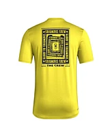 Adidas Men's Gold Columbus Crew Local Wrap T-Shirt