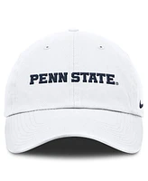 Nike Men's White Penn State Nittany Lions Core Club Mascot Wordmark Adjustable Hat