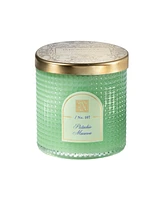 Aromatique Pistachio Macaron Textured Candle with Lid