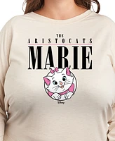 Hybrid Apparel Plus The Aristocats Marie Graphic Pullover T-Shirt