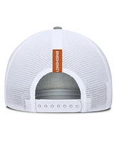 Fanatics Men's Heather Gray/Texas Orange Texas Longhorns Profile Trucker Adjustable Hat