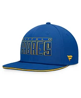 Fanatics Men's Royal Buffalo Sabres Fundamental Gino Stack Snapback Hat