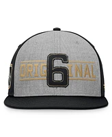 Fanatics Men's Gray Original 6 Henley Snapback Hat