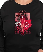 Hybrid Apparel Plus Scarlet Witch Graphic Pullover T-Shirt