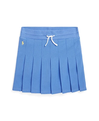 Polo Ralph Lauren Big Girls Pleated Stretch Mesh Skort