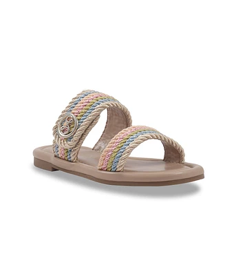 Sam and Libby Little Big Girls Belle Cord Slide Sandals
