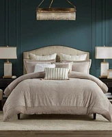 Madison Park Signature Pescal Oversized Velvet Comforter Sets