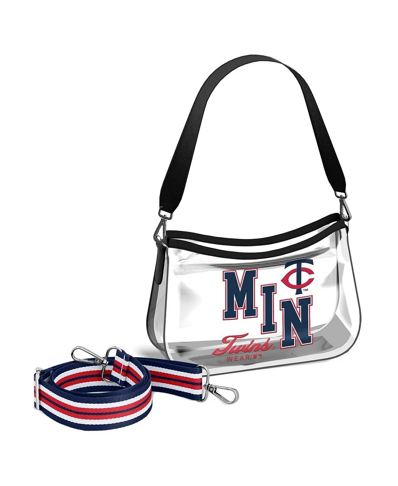 Wear by Erin Andrews Minnesota Twins Clear Stadium Mini Purse