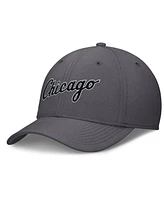 Nike Men's Gray Chicago White Sox Swoosh Performance Flex Hat
