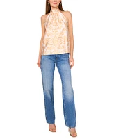 Parker Women's The Erica Paisley-Print Halter Top
