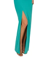 Adrianna by Papell Women's Asymmetric Cutout Gown