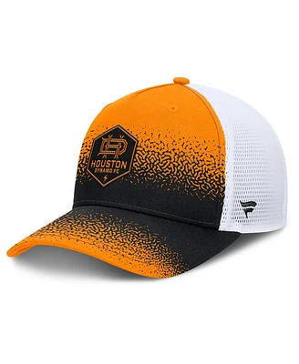 Fanatics Men's Orange Houston Dynamo Fc Libero Trucker Adjustable Hat