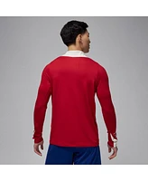Jordan Men's Red Paris Saint-Germain Fourth 2024/25 Strike Drill Sweatshirt