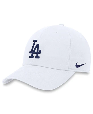 Nike Men's White Los Angeles Dodgers Club Adjustable Hat