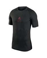 Nike Men's Black Arizona Diamondbacks Authentic Collection Performance Raglan T-Shirt