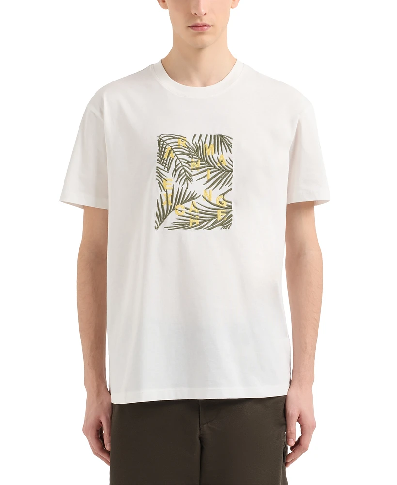 A|X Armani Exchange Men's Palm Graphic T-Shirt