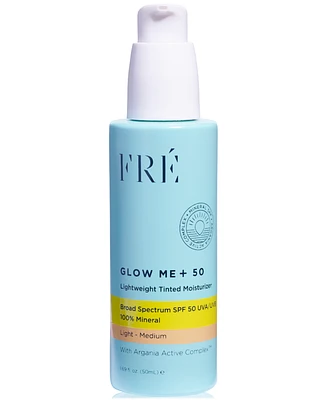Fre Glow Me + 50 Lightweight Tinted Moisturizer Mineral Spf 50, 1.69 oz. 