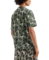 A|X Armani Exchange Men's Palm-Print T-Shirt