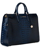 Brahmin Large Leather Business Tote