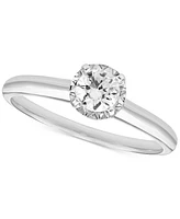 Diamond Solitaire Engagement Ring (1/4 ct. t.w.) in 14k White Gold