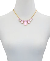 Guess Gold-Tone Mixed Stone Statement Necklace, Drop Earrings & 3-Pc. Stretch Bracelet Set