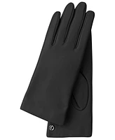 Women`s extra long Premium Lamb Leather Touchscreen Gloves "Lola Long" Cashmere Lining