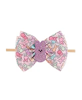 Sweet Wink Baby Girl's Easter Peeps Tulle Bow Baby Headband