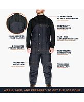 RefrigiWear Big & Tall Men s Iron-Tuff Insulated Bib Overalls -50°F Cold Protection