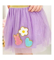 Sweet Wink Baby Girls Bunny Patch Easter Tutu Skirt