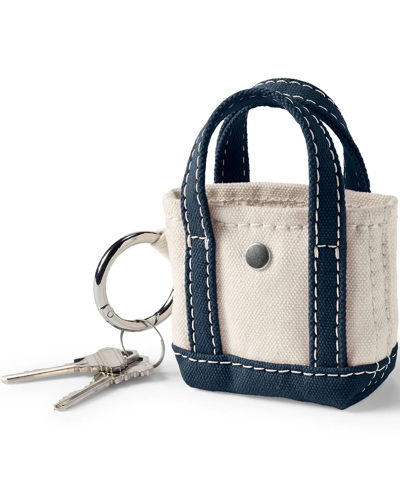 Lands' End Mini Canvas Tote Charm