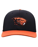 Top of the World Men's Black Oregon State Beavers Reflex Fitted Hat