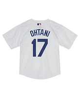 Nike Baby Boys and Girls Shohei Ohtani White Los Angeles Dodgers Home Game Jersey