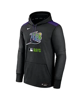 Nike Men's Black Tampa Bay Rays Authentic Collection Performance Pullover Hoodie