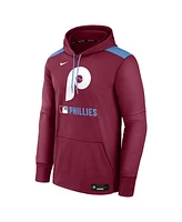 Nike Men's Philadelphia Phillies Authentic Collection Performance Pullover Hoodie